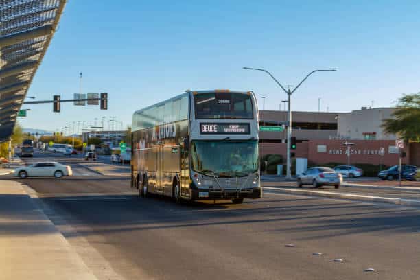 Things to do in Vegas - Ride on Deuce Bus