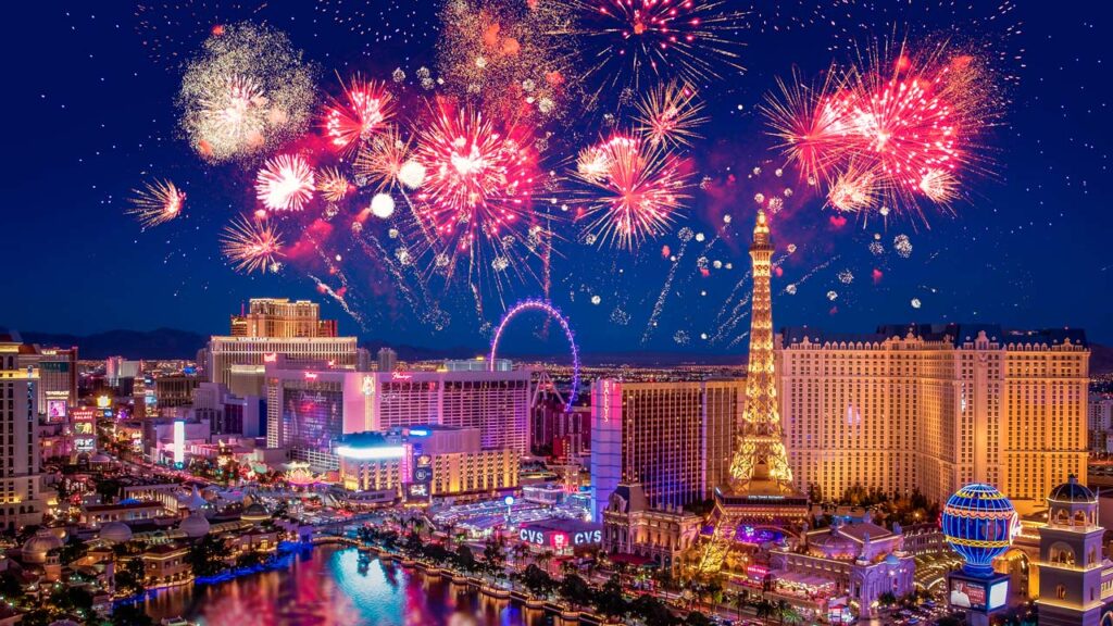 New Year's Eve in Las Vegas has fireworks, concerts and parties