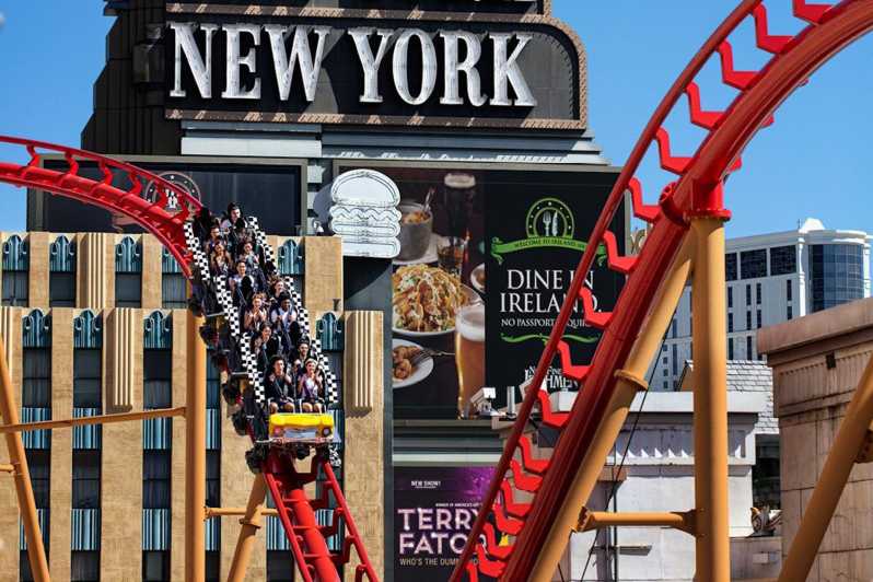 Roller Coaster Atop a Casino, Las Vegas, Nevada